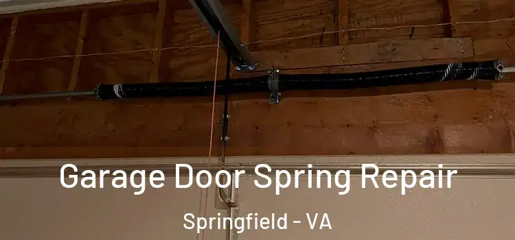  Garage Door Spring Repair Springfield - VA