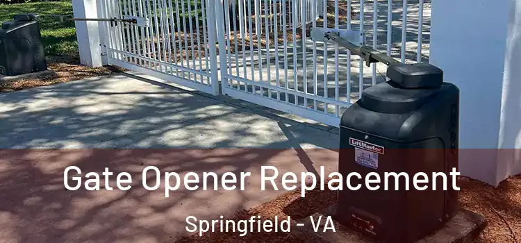  Gate Opener Replacement Springfield - VA