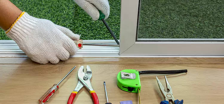 Sliding Door Track Replacement in Springfield, VA