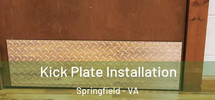  Kick Plate Installation Springfield - VA