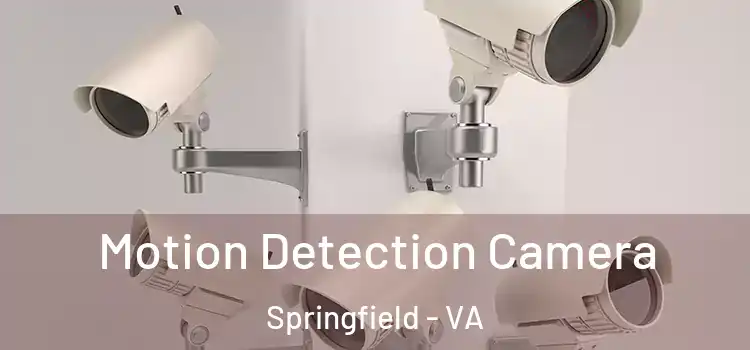  Motion Detection Camera Springfield - VA