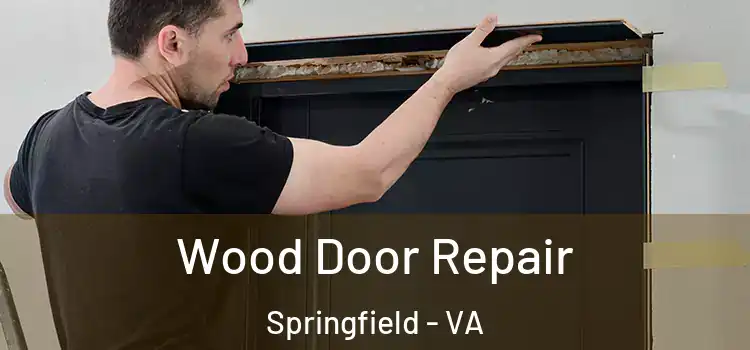 Wood Door Repair Springfield - VA